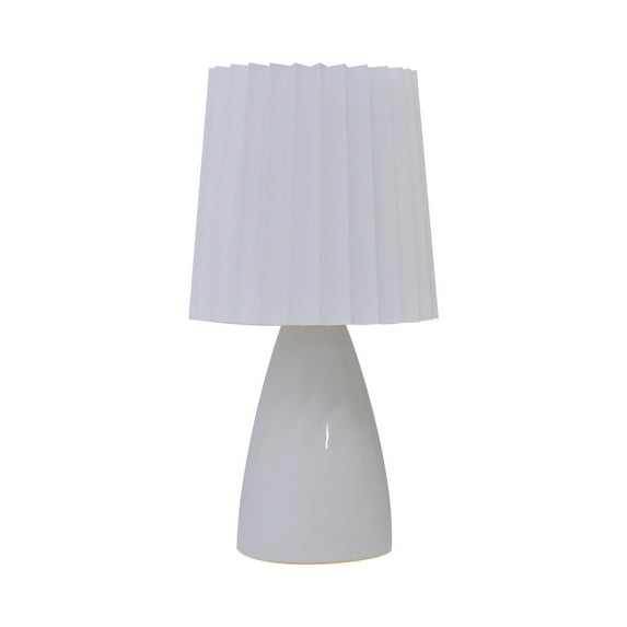 Touch Control Table Lamp with USB Charging Ports & Remote | 3 Color Temperatures & Dimmable LED | Linen Fabric Shade Nightstand Lamp for Bedroom & Living Room | Includes Bulb & Remote Control