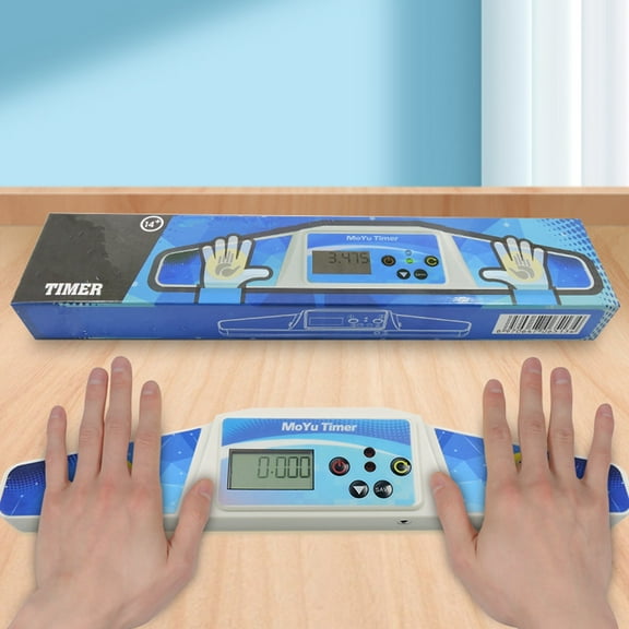 Touch Control Timer with Display Port Speed Cube Timer for Competition Training STEM Learning Tool for Ages 7