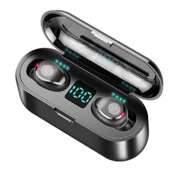 Touch Control Wireless Bluetooth Earphones, Mini F9 5.0 TWS IPX5 Waterproof Touch Wireless Stereo Bluetooth Headset, Mini Stealth Sports Headphones