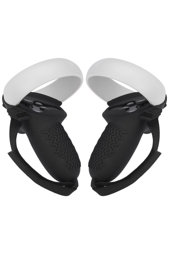 Touch Controller Grip Cover for Oculus Quest 2, Anti-Throw Handle Protective Sleeve Oculus Quest 2 Accessories with Adjustable Wrist Knuckle Strap