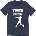 thumbnail image 1 of Touch Down Funny Baseball Ohio Playoff Men's Parody Humor T-Shirt, 1 of 4