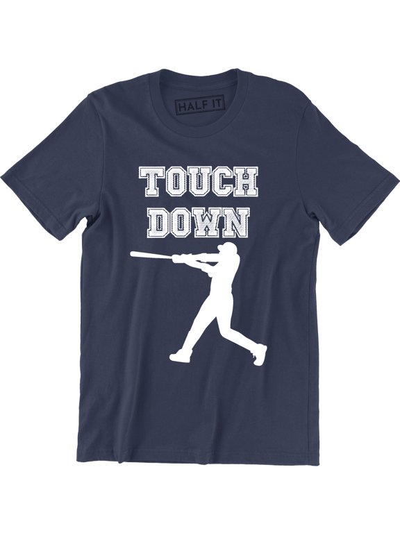 Touch Down Funny Baseball Ohio Playoff Men's Parody Humor T-Shirt