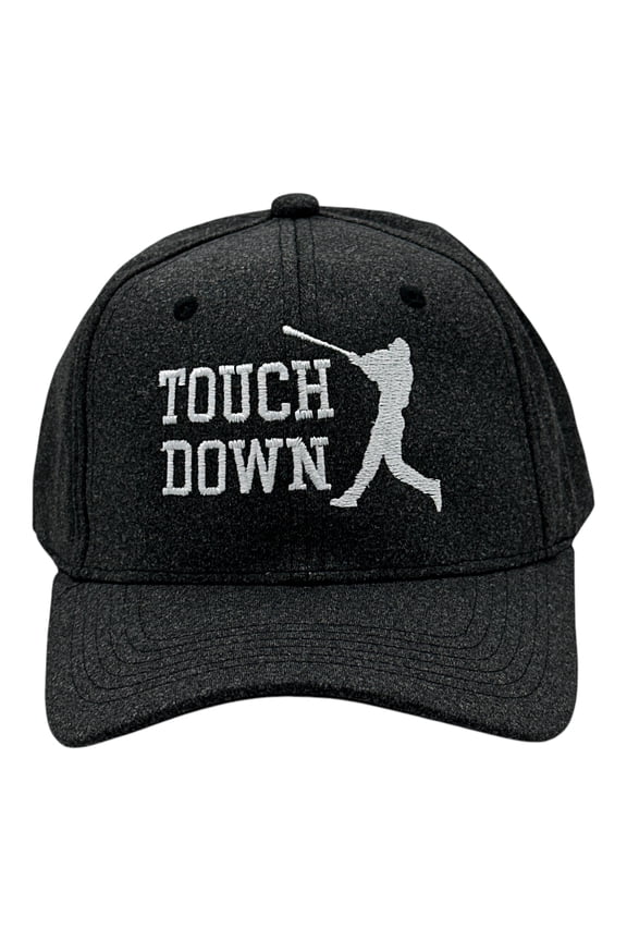 Touch Down Hat Funny Sarcastic Mocking Graphic Novelty Cap