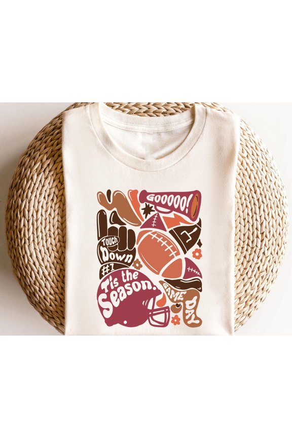 Touch Down Season, Touch Down Season, Football Shirt, Game Day Shirt