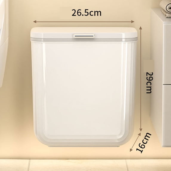 Touch-Free Automatic Trash Can with 4.7-Gallon Sizes, Motion Sensor Lid for Kitchen Bathroom Office Waste Bin