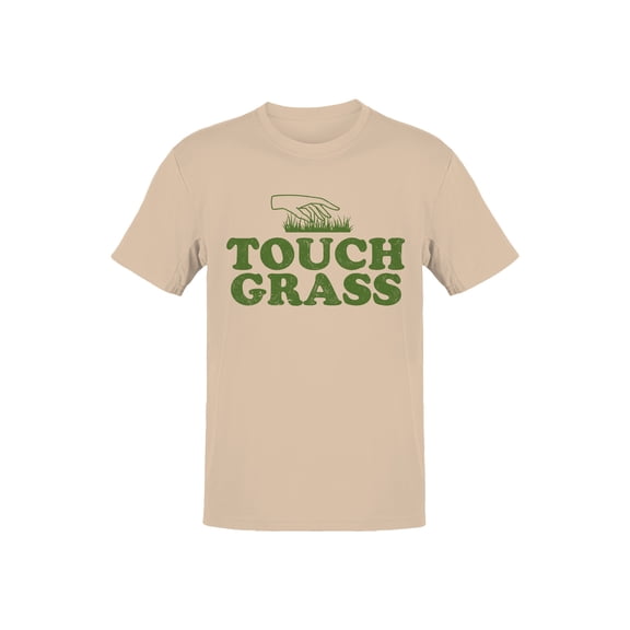 Touch Grass Outdoor Therapy Design Men's T-shirt