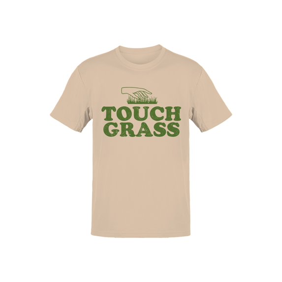 Touch Grass Outdoor Therapy Design Men's T-shirt