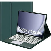 Touch Keyboard Case for Samsung Galaxy Tab A9 Plus 11'' 2023 (SM-X210/X216/X218), with Pencil Holder - Magnetically Detachable Touch Bluetooth Keyboard