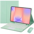 thumbnail image 1 of Touch Keyboard Case for Samsung Galaxy Tab S10 Lite/ S10 FE/ S9 FE 10.9 Inch/Tab S9 11 Inch, with Mouse - Magnetically Detachable Touch Bluetooth Keyboard, 1 of 8