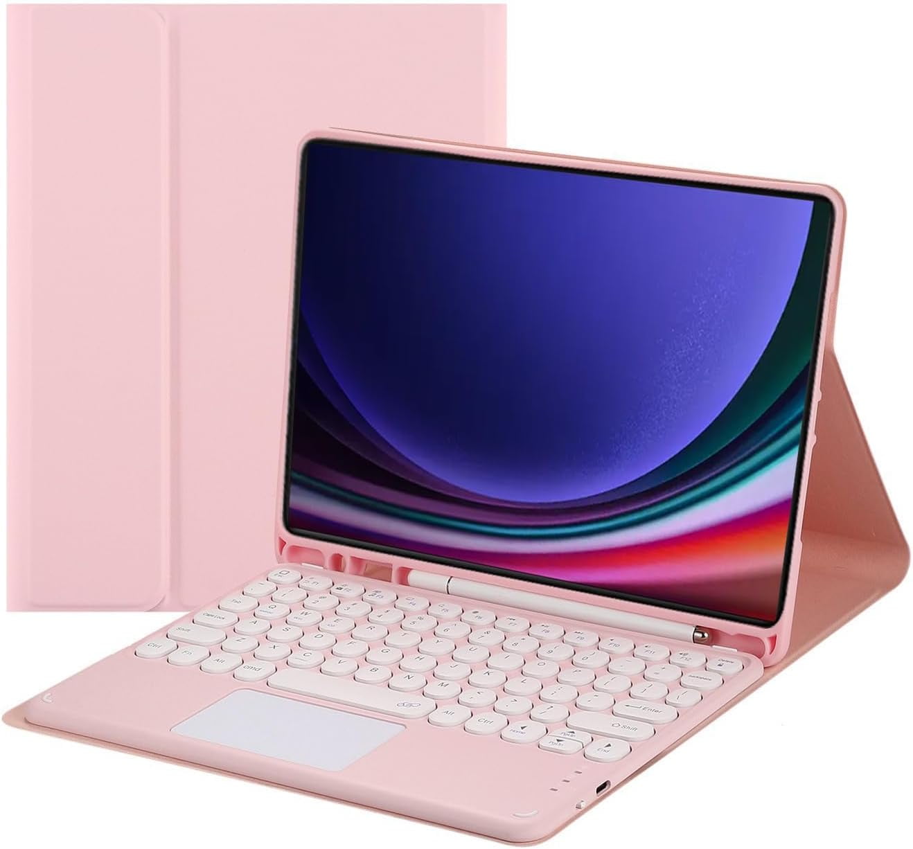 Touch Keyboard Case for Samsung Galaxy Tab S10 Ultra / S9 Ultra / S8 ...