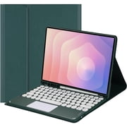 Touch Keyboard Case for Samsung Galaxy Tab S11 11-inch 2025 Model SM-X730/SM-X736B, with Pencil Holder - Magnetically Detachable Touch Bluetooth Keyboard