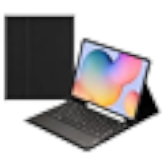 Touch Keyboard Case for Samsung Galaxy Tab S6 Lite 10.4 Inch 2024/2022/2020 Model (SM-P620/P625/P613/P619/P610/P615), with Pencil Holder - Magnetically Detachable Touch Bluetooth Keyboard (Pink)