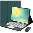 thumbnail image 1 of Touch Keyboard Case for Samsung Galaxy Tab S10 FE+ (13.1-inch, 2025 Model) - Dark Green, 1 of 8