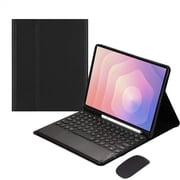 Touch Keyboard Case for Samsung Galaxy Tab S11 11-inch 2025 Model SM-X730/SM-X736B, with Mouse - Magnetically Detachable Touch Bluetooth Keyboard
