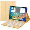 thumbnail image 1 of Touch Keyboard Case for iPad 10th Generation 10.9 Inch Tablet (2022 Release) with Pencil Holder - Magnetically Detachable Touch Bluetooth Keyboard, 1 of 7