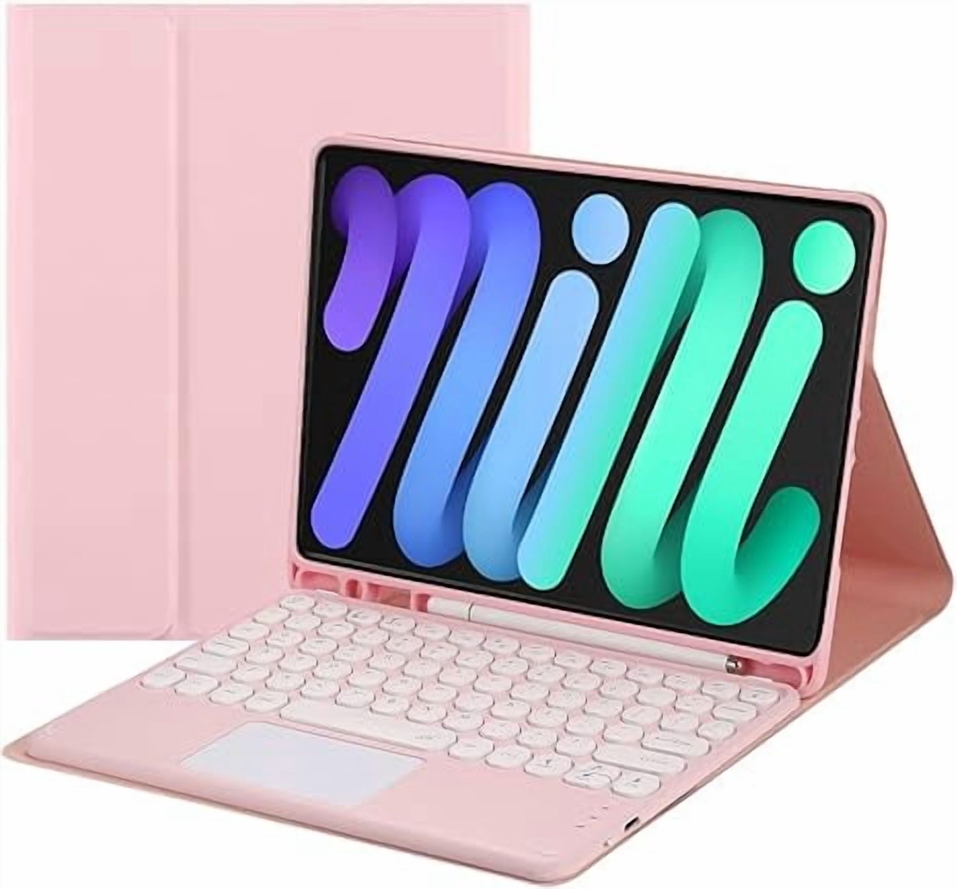 Touch Keyboard Case for iPad Mini 7 (A17 Pro) 2024/ Mini 6 8.3