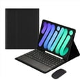 thumbnail image 1 of Touch Keyboard Case for iPad Mini 7 (A17 Pro) 2024 and iPad Mini 6 8.3 Inch, with Mouse - Magnetically Detachable Touch Bluetooth Keyboard, 1 of 8