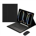 thumbnail image 1 of Touch Keyboard Case for iPad Pro 11 inch (M4) 5th Generation 2024, with Mouse - Magnetically Detachable Touch Bluetooth Keyboard, 1 of 8