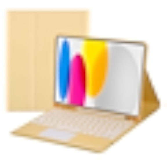 Touch Keyboard Case for iPad (A16) 11th Generation 11 Inch (2025), iPad 10th Generation 10.9 Inch (2022) with Pencil Holder - Magnetically Detachable Touch Bluetooth Keyboard (Dark Green)