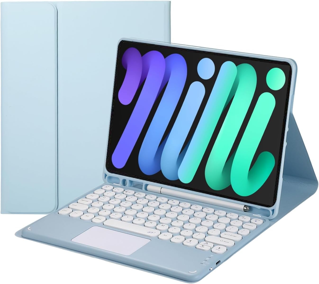Magic Keyboard Case for iPad Mini 7/6 - 8.3-Inch Touch