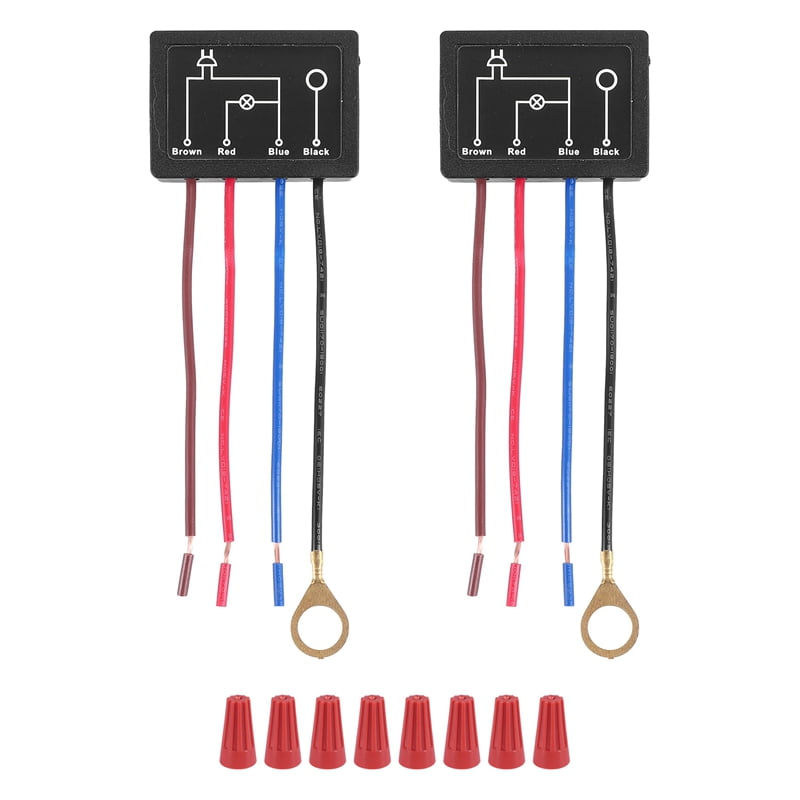 Touch Lamp Switch 2 Pack,Touch Lamp Control Module for Dimmable LED