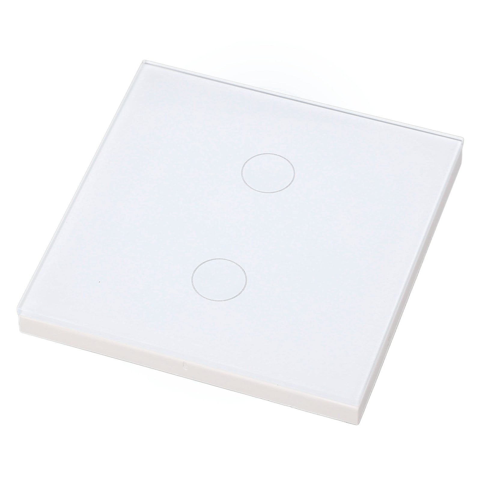 Touch Light Switch, 2 Gang Wall Switch Single Fire Wire Control