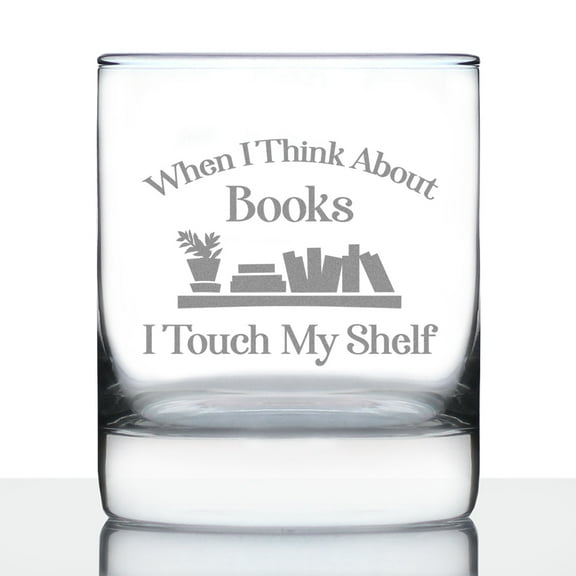 Bevvee Whiskey Rocks Glass 10.25 oz Touch My Shelf Gifts for Whiskey Enthusiasts Glassware & Drinkware