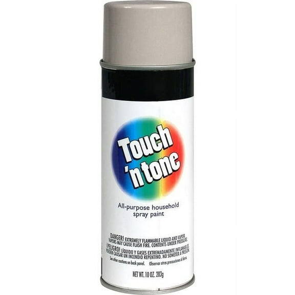 Touch N Tone 1003913 10 oz Flat Aluminum Spray Paint - Case of 6