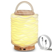 Night Light, LED Touch Lights for Kids, Portable Table Lamp with 3 Color Modes and Stepless Dimming, Lightweight Bedside Lamp Suitable for Bedroom, Nursery, Office, Outdoor Use
