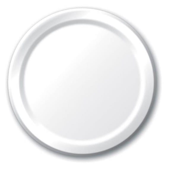 Touch Of COlor 753272B 7 In. White Lunch Plates - Case of 900