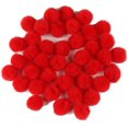 thumbnail image 1 of Touch Of Nature .75" Pom-Poms 45/Pkg-Red, 1 of 1