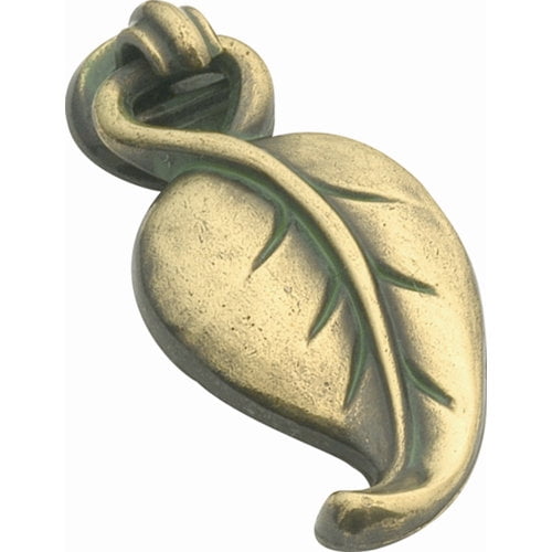 Hickory Hardware Touch Of Spring Collection Pendant, Pull, 2" X 1" - Verde Antique