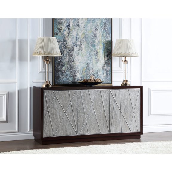 Touch Open Doors - Wood Veneer Material - Studio Storage - 22"L Side Compartment