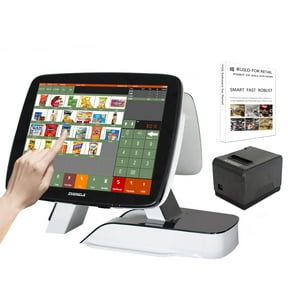 Touch POS System for Small Businesses with Receipt Thermal Printer and Software Retail Stores