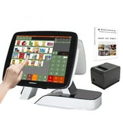 Touch POS System for Small Businesses with Receipt Thermal Printer and Software Retail Stores