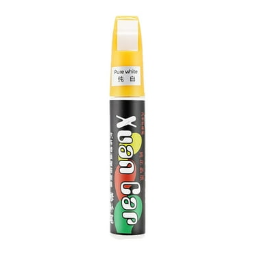 Touch Up Paint for Cars, White Car Paint Scratch Repair, Two-In-One Car Touch Up Paint Fill Paint Pen, Quick & Easy Solution to Repair Minor Automotive Scratches 30ML