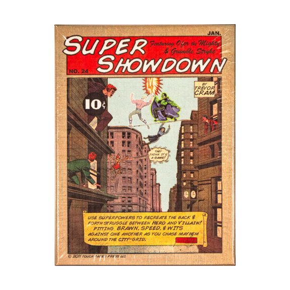 Touch Paper Press Super Showdown New