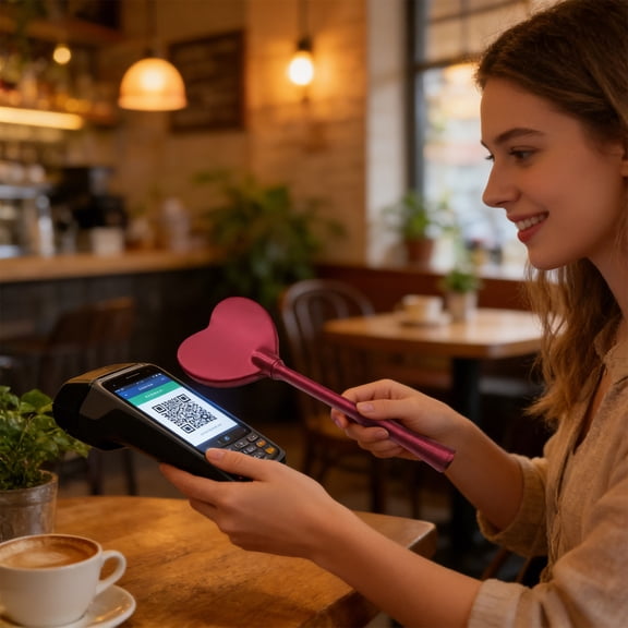 Touch Payment Wand Stick, Portable Light Touch Payment Wand Stick Gadget, Compact Contactless Payment Tool, Modern Accessory for Shopping Retail Store and Daily Use