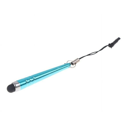 Touch Pen Blue Stylus Aluminum Compact D1N for Samsung Galaxy Note 8 NotePRO 12.2 20 J5 Halo Fold A9 A72 5G A71 5G A70 A6 A52 5G J7 (2018) Refine J3 (2018) A51 5G A50 A42 5G A32 5G A30s A21