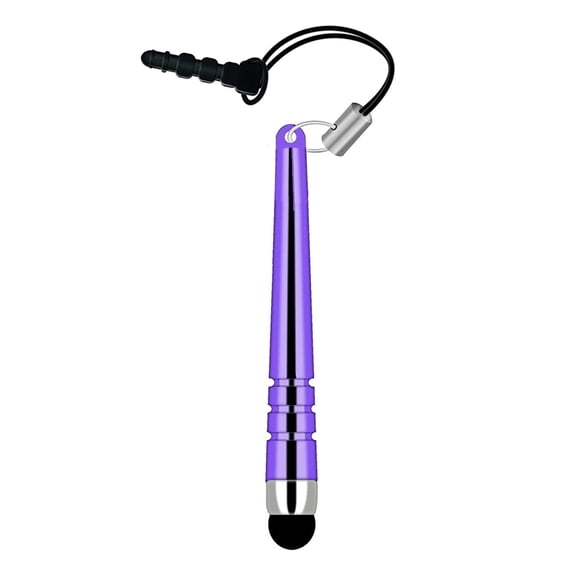 Touch Pen Purple Stylus for Cricket Vision Plus, Innovate E 5G - Aluminum Compact