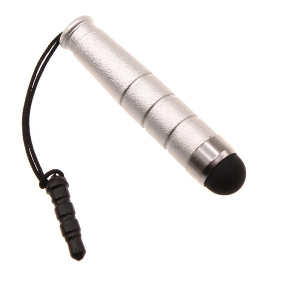 Touch Pen Stylus for iPhone 14/Pro/Max/Plus - Aluminum Compact Silver Color