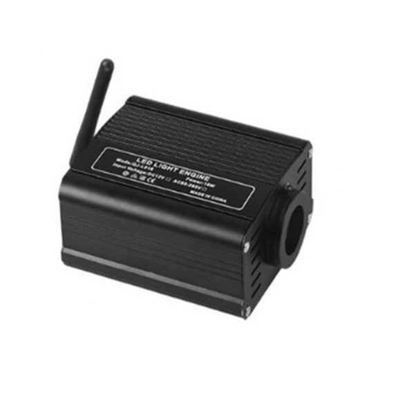 Touch Remote Control 16W RGB Optic Fiber Light Engine With Fiber Optical Cable For Car Lighting Bedroom Decoration