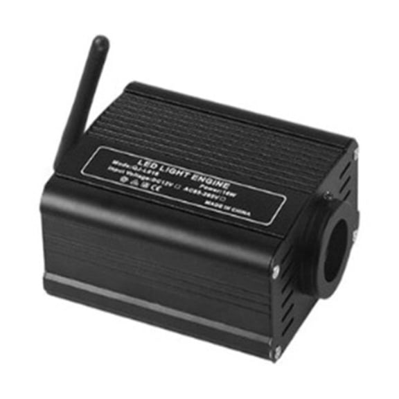 Touch Remote Control 16W RGB Optic Fiber Light Engine With Fiber Optical Cable For Car Lighting Bedroom Decoration