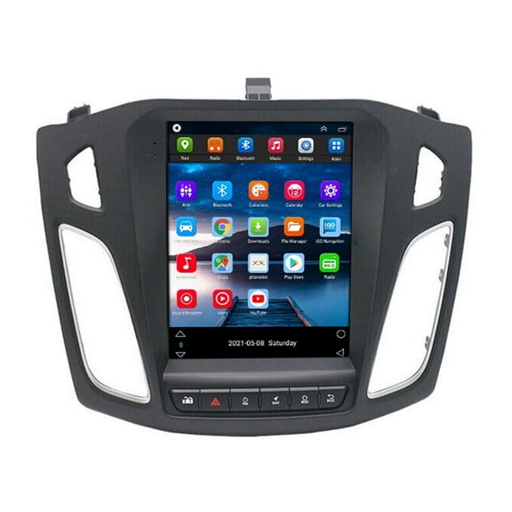 Touch Screen Car Radio for Ford Focus 2012-2018 Android 13 Car Navigation 9.7 Inches Built-In Carplay Android Auto/2+32g DSP SWC/FM Radio Navi