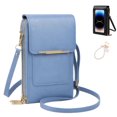 thumbnail image 1 of Touch Screen Crossbody Cell Phone Purse Anti theft Leather Bag Touchscreen Phone Crossbody Bag for Women Daily Travel Trendy Purses Touchscreen Shoulder Bag, 1 of 5