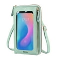 thumbnail image 1 of Touch Screen Crossbody Phone Purse for Women, Rfid Blocking Small Cellphone Shoulder Purse with Adjustable Strap, 1 of 7