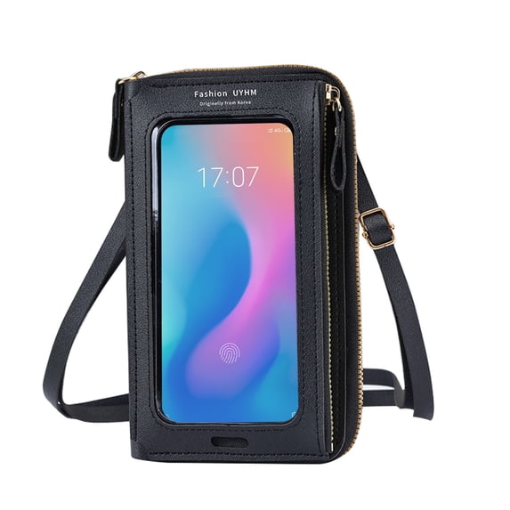 Touch Screen Crossbody Phone Purse for Women, Rfid Blocking Small Cellphone Shoulder Purse with Adjustable Strap