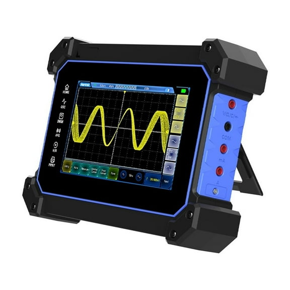 Touch Screen Digital Oscilloscope 2CH/4CH 110/250MHz USB Osciloscopio + Signal Source +Multimeter ,Professional Designed