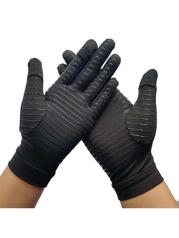 Compression Gloves Men Women Pressure Gloves Full Finger Gloves for Women Compression Gloves for Finger Wrist