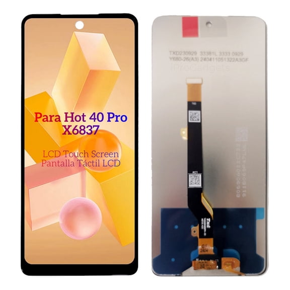Touch Screen LCD Display for Infinix Hot 40 Pro X6837